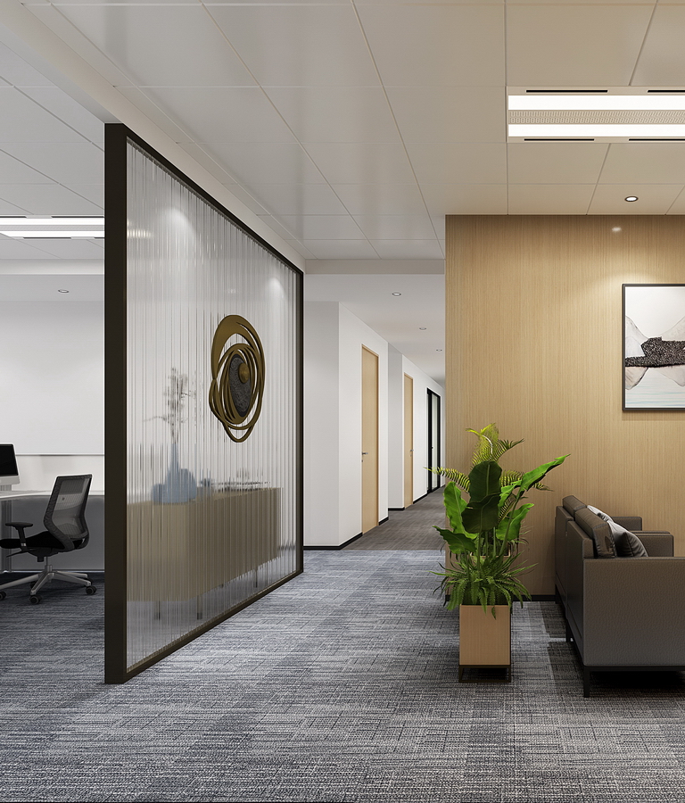 複星保德(dé)信(xin)辦(bàn)公(gōng)室設(shè)計(ji) 走(zou)廊洽談區(qu)-pc