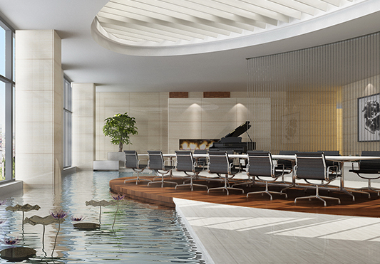 盛(sheng)源集(ji)團(tuán)辦(bàn)公(gōng)樓空間設(shè)計(ji)